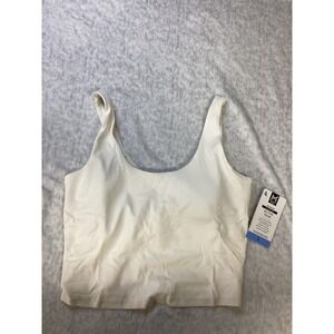 Members Mark Womens Everyday Active Tank White LBSS22532-B Size L NWT
